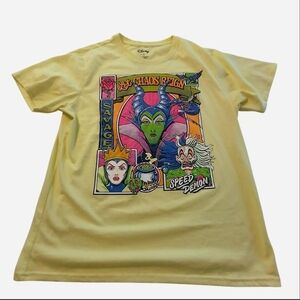 Disney Villains Graphic Tee in Yellow